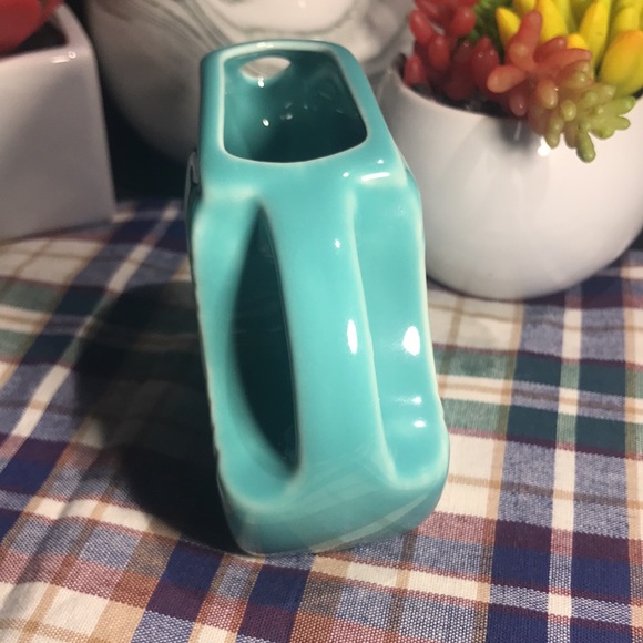 Fiesta 5oz Turquoise Mini Disc Pitcher Vintage 1999 - Picture 4 of 5